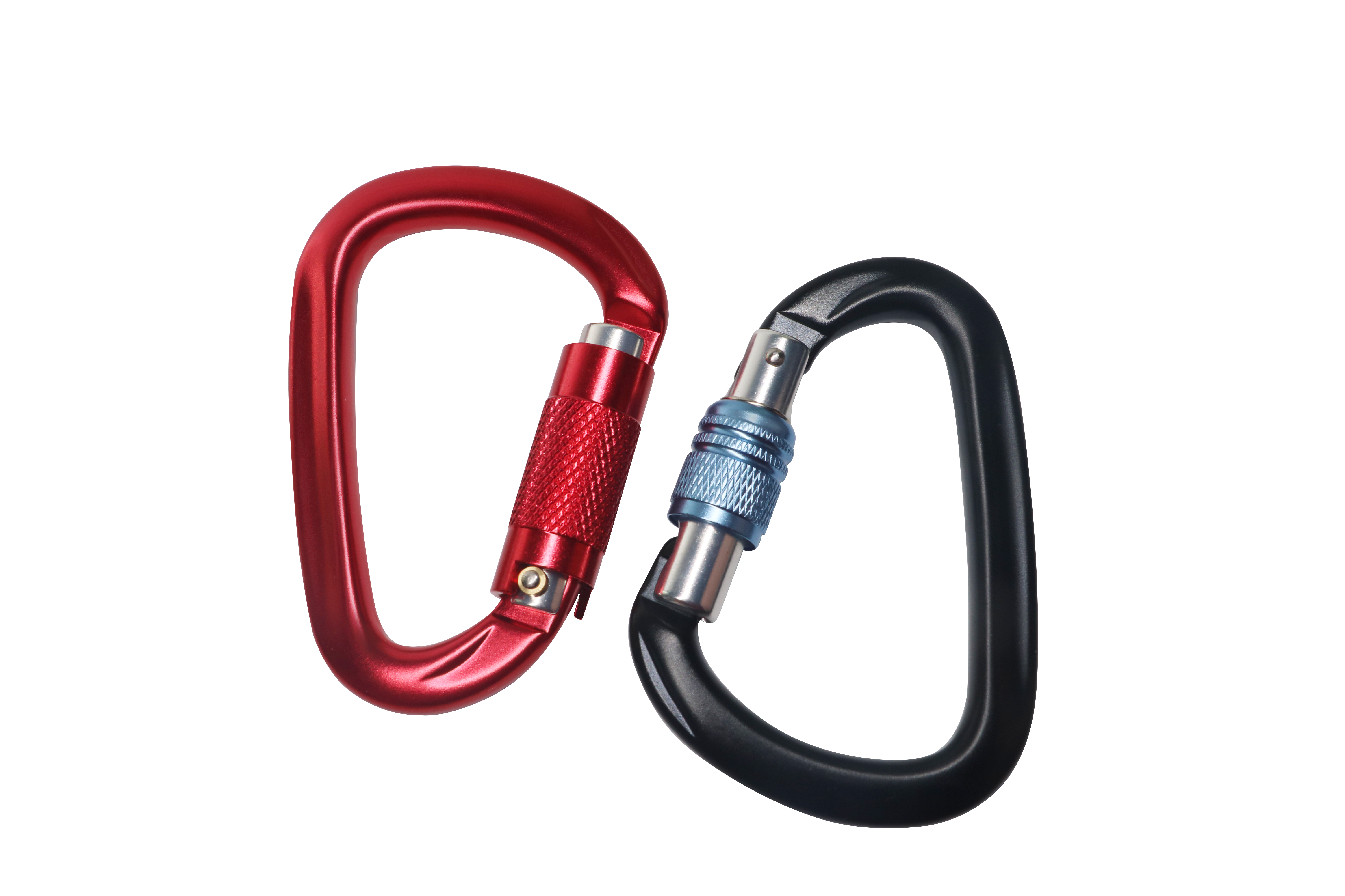 คลิปล็อค Carabiner แบบมืออาชีพ - งานหนักสำหรับการปีนหน้าผา การปีนเขา เปลญวน แคมป์ปิ้ง และกิจกรรมกลางแจ้ง