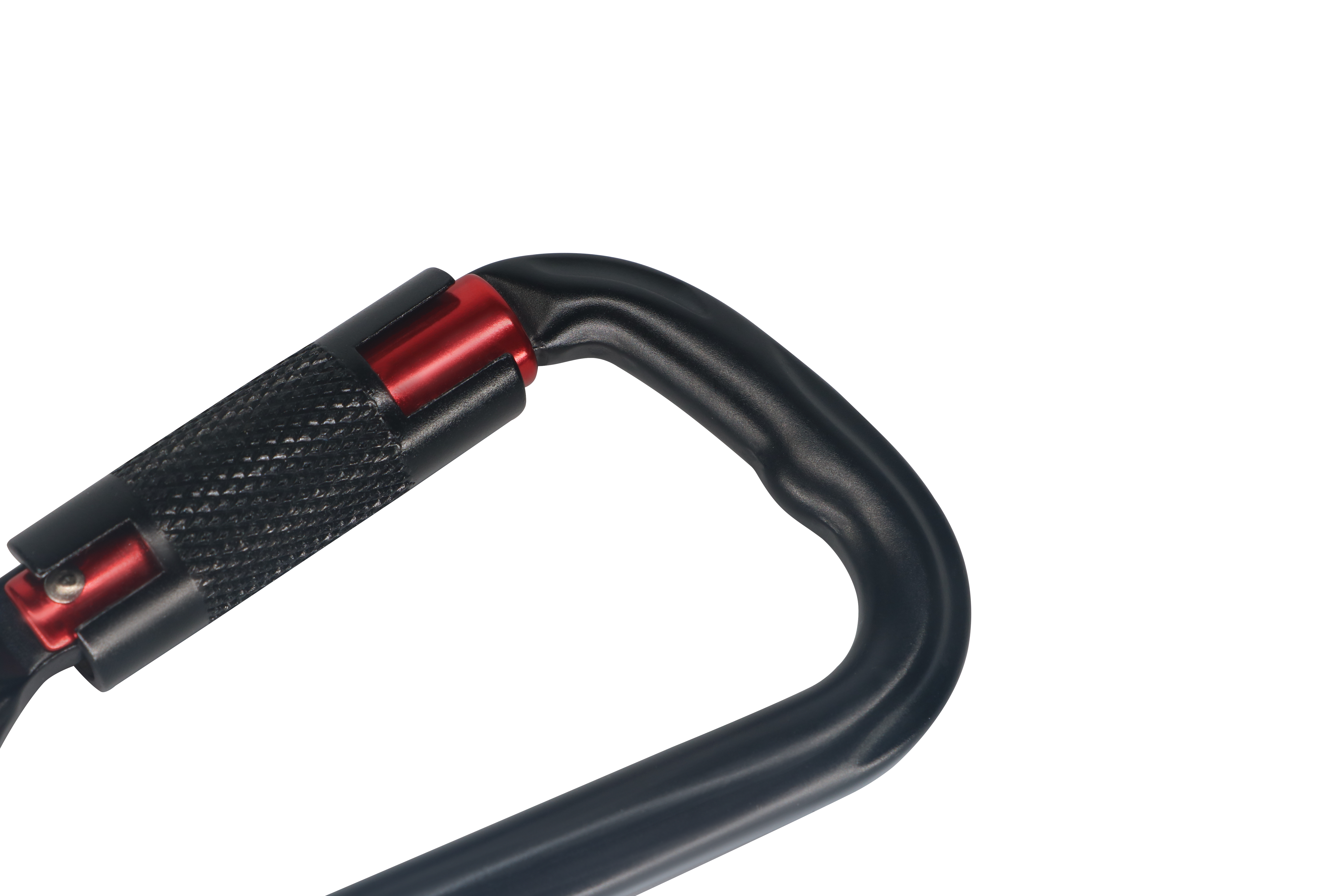 Carabiner สำหรับปีนเขาที่ผ่านการรับรอง - 26KN Heavy Duty Auto Locking Carabiner Clip เหมาะสำหรับปีนหน้าผา ตั้งแคมป์ ยิม และกู้ภัย