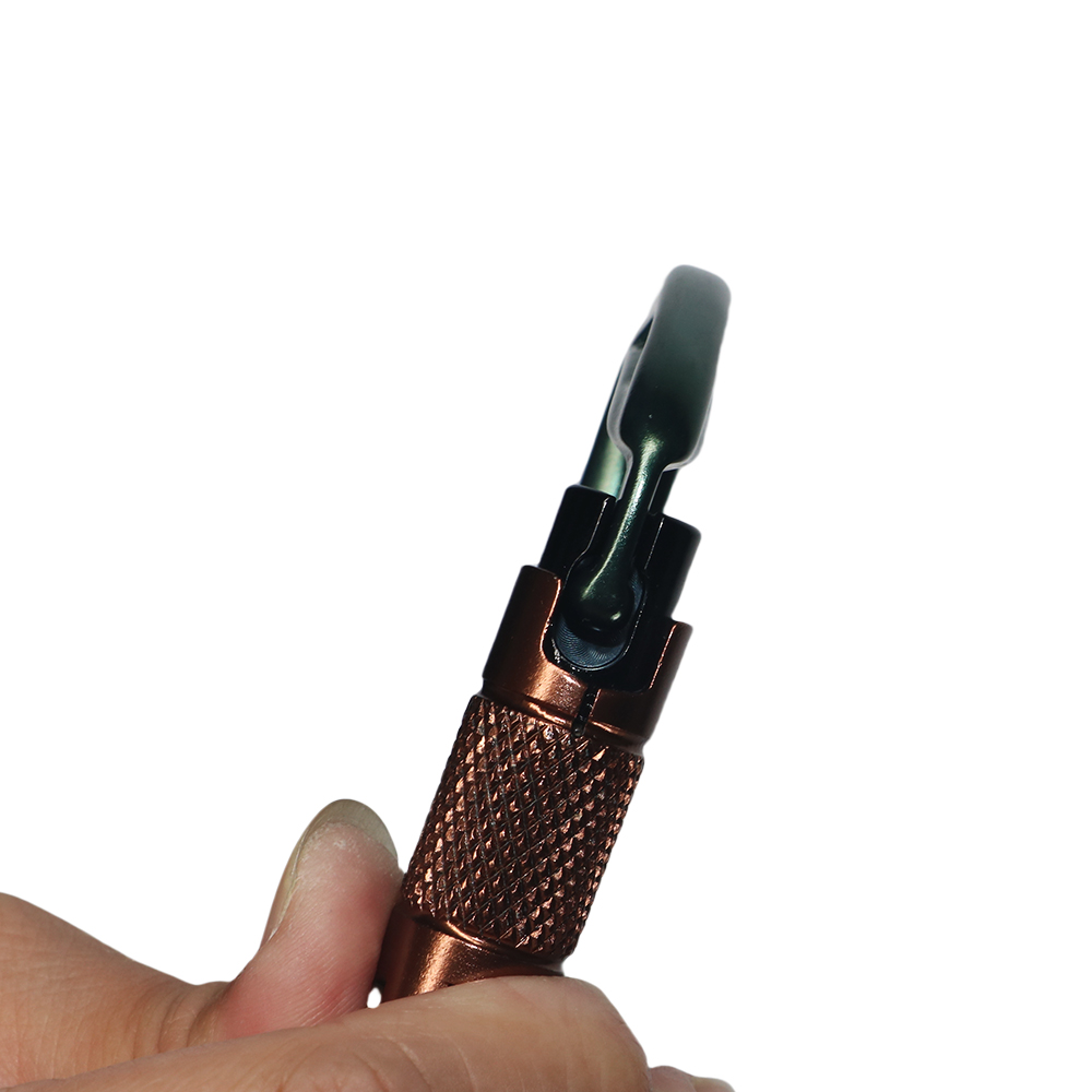 คลิปหนีบคาราบิเนอร์สำหรับงานหนักระดับมืออาชีพ - ล็อคอัตโนมัติ 25kN
