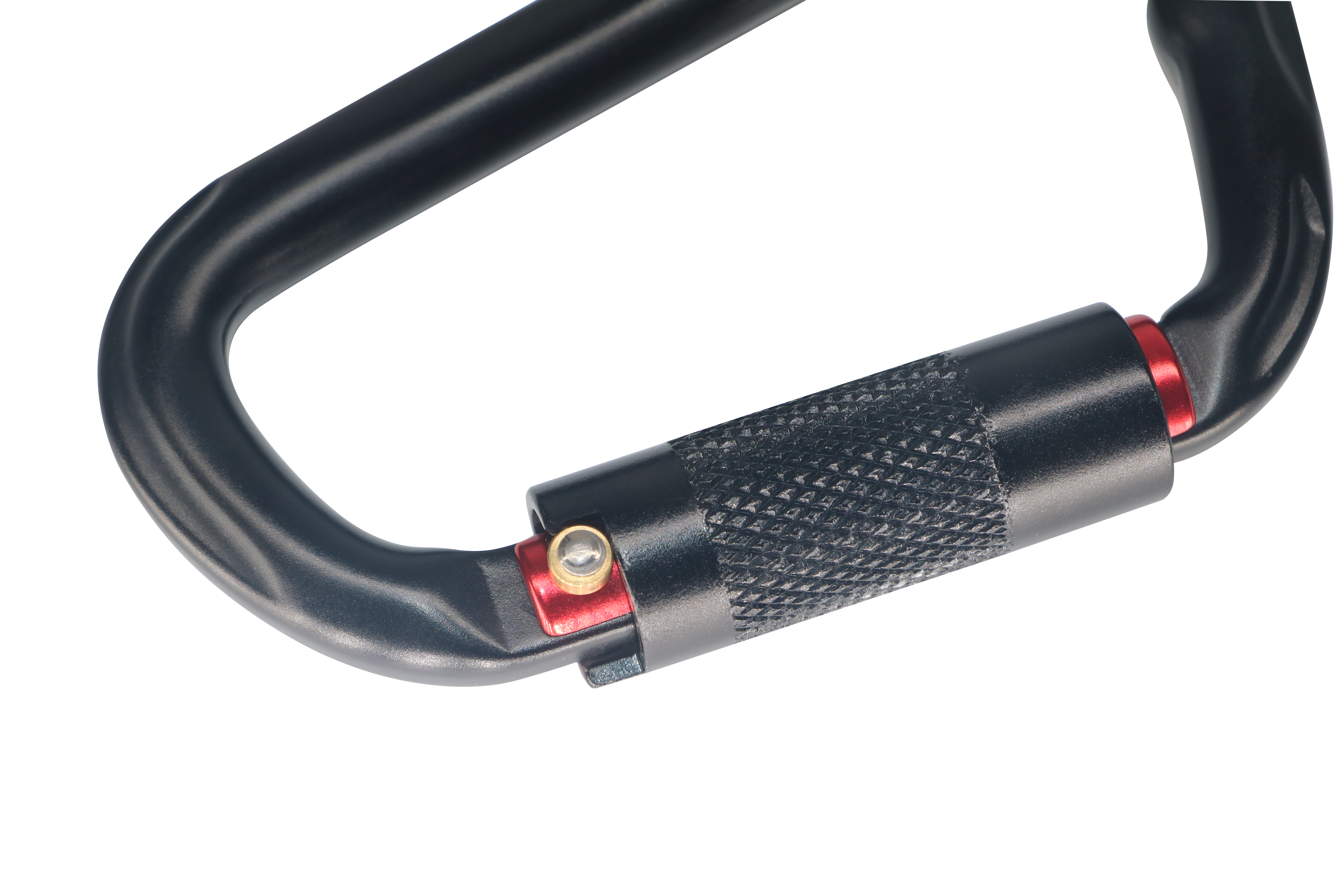 Carabiner สำหรับปีนเขาที่ผ่านการรับรอง - 26KN Heavy Duty Auto Locking Carabiner Clip เหมาะสำหรับปีนหน้าผา ตั้งแคมป์ ยิม และกู้ภัย
