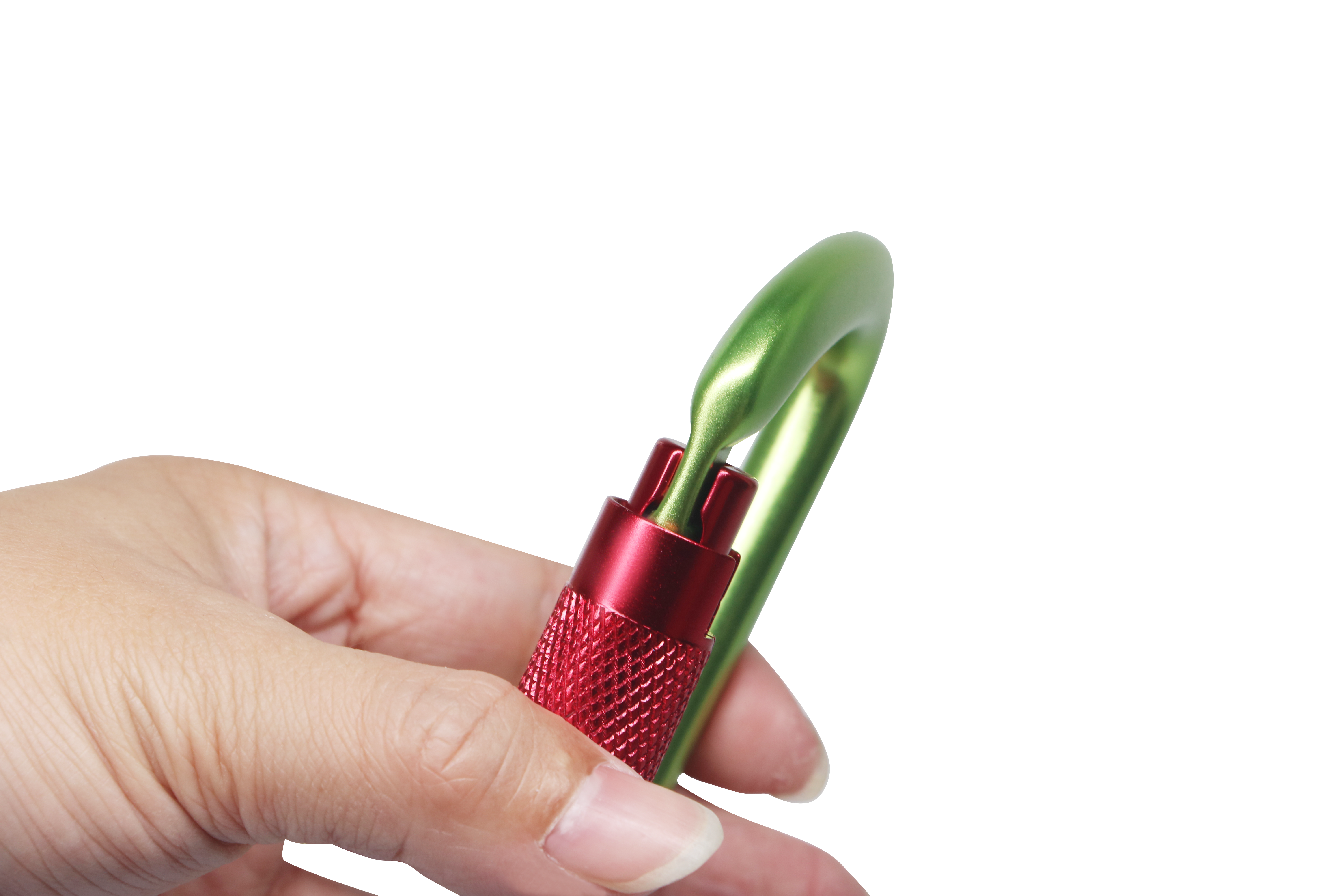 คลิปคาราบิเนอร์ล็อคสำหรับงานหนัก Favofit 25KN (5500 ปอนด์) - อเนกประสงค์สำหรับเปลญวน แคมป์ปิ้ง เดินป่า และอื่นๆ