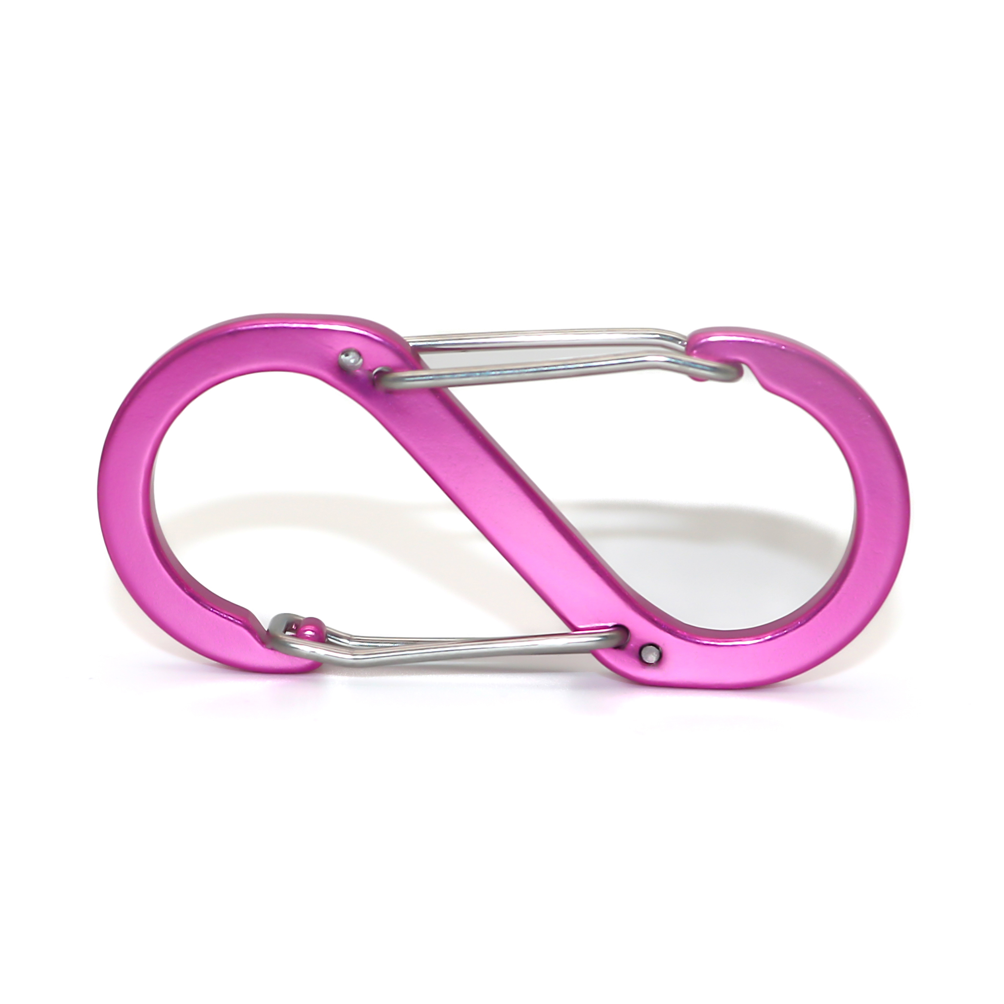 10 ชิ้นคลิปซิปป้องกันการโจรกรรมซิปล็อคคลิปสี Carabiner คลิปพวงกุญแจสำหรับตั้งแคมป์ตกปลาเดินทางกีฬากลางแจ้ง